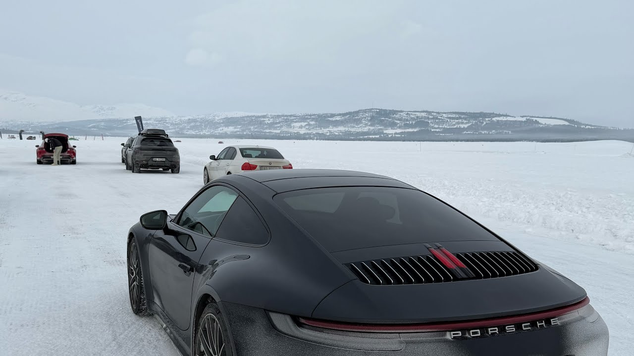 First time with Porsche on ICE - Golsfjellet (Norway)