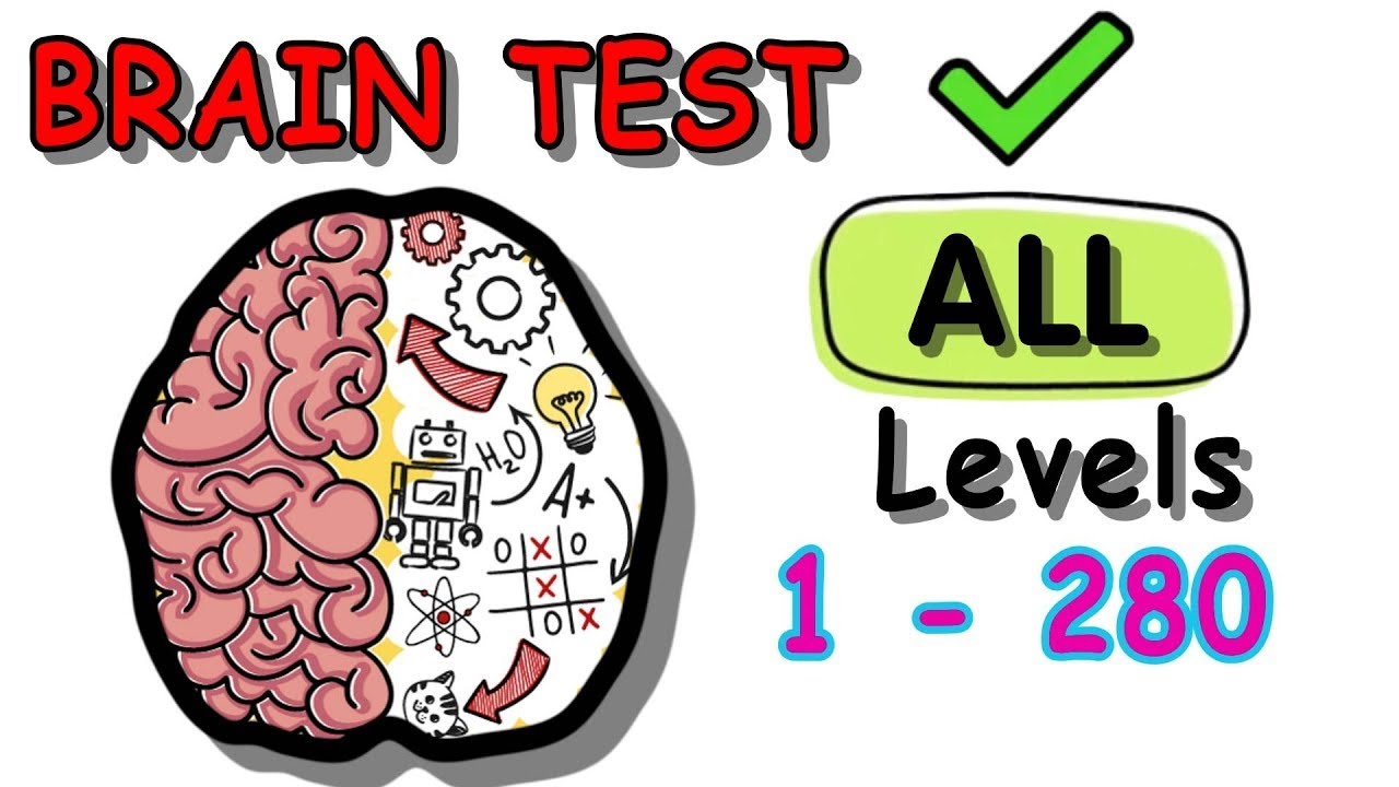 Brain Test Tricky Puzzles All Levels  Walkthrough Solution (With explanation)