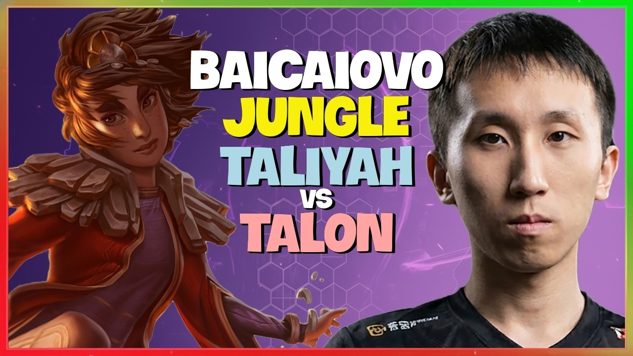 Baicaiovo Taliyah : This CN Super Server Legend is DEVASTATING Challenger Elo
