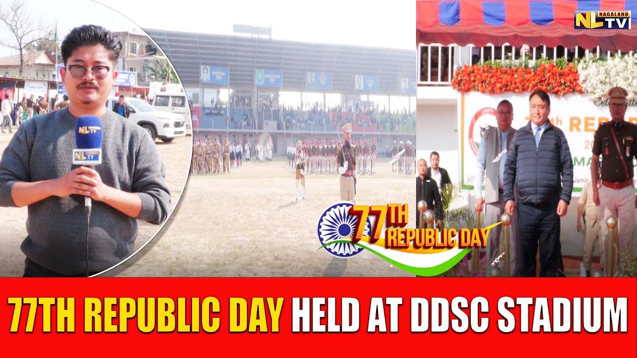 77th REPUBLIC DAY HELD AT DDSC STADIUM