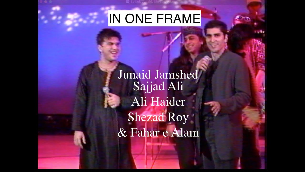 In One Frame - Junaid Jamshed, Sajjad Ali, Ali Haider, Shezad Roy & Fakhar e Alam |Dhanak TV USA