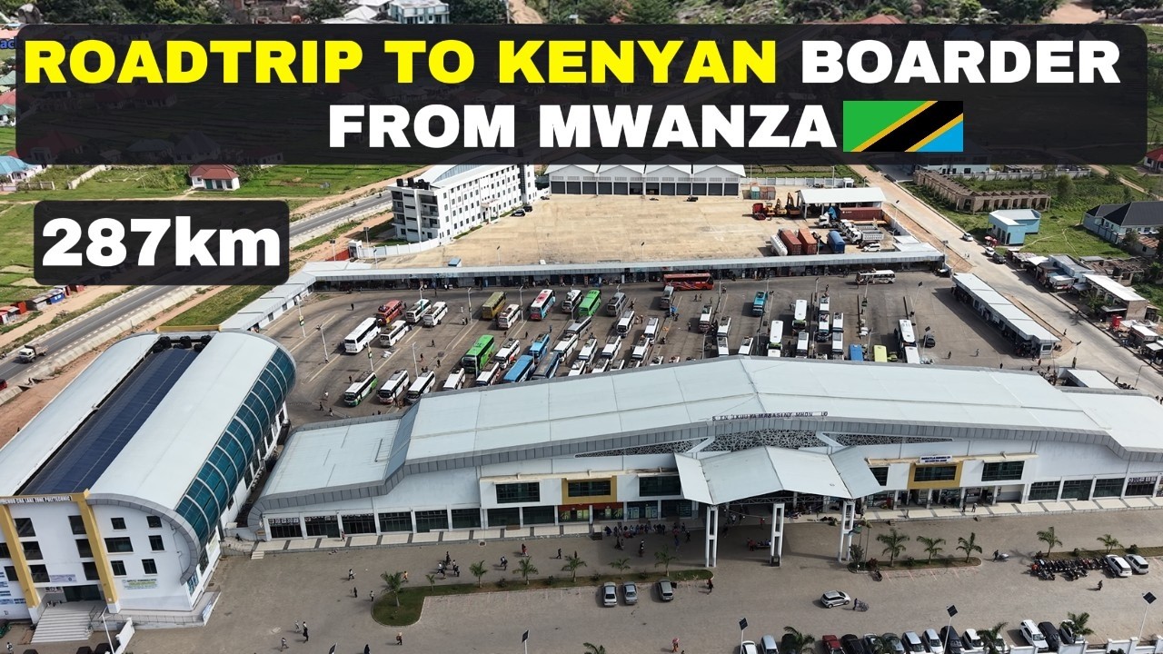 Road Trip to Sirari boarder🇰🇪 from Mwanza Tanzania🇹🇿 (287Km) | Enjoy Tanzania villages