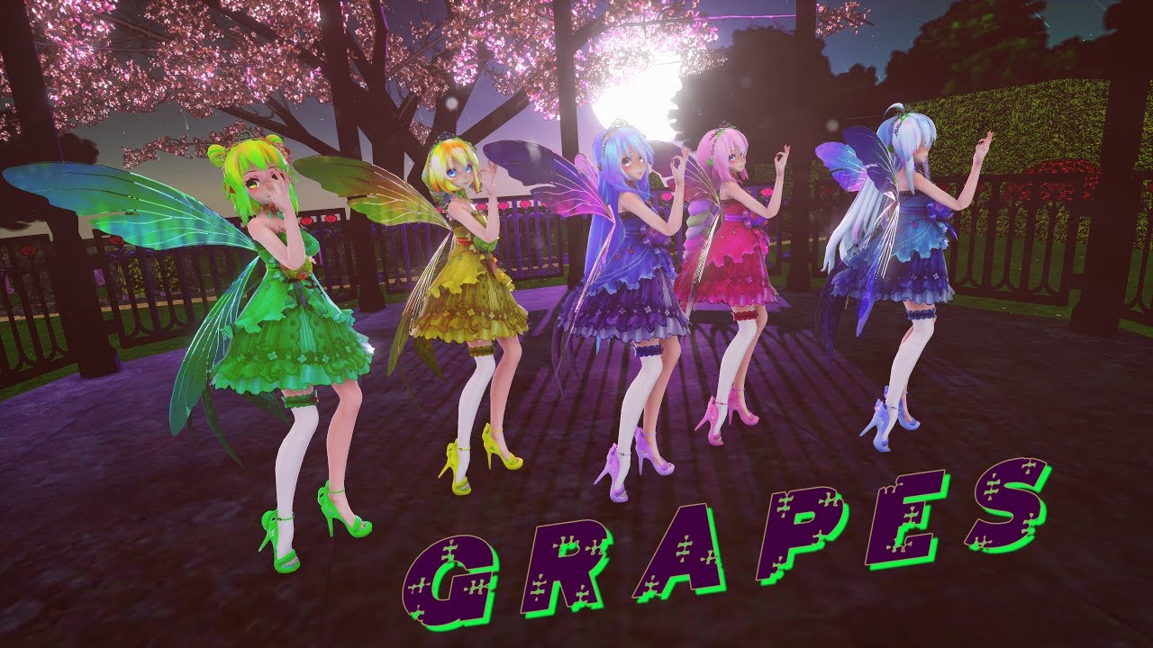 ≡MMD≡  Grapes / BUSTERS [4KUHD60FPS][Eng Sub]