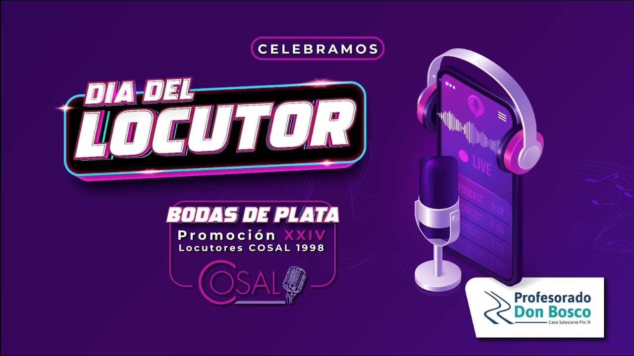 D&iacute;a del Locutor - Bodas de Plata Locutores Cosal 1998