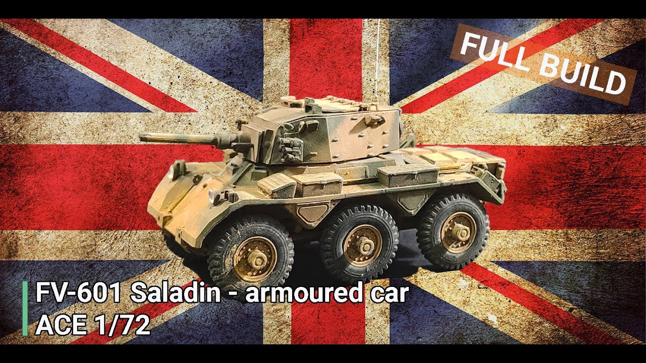 Full build - 1/72 FV-601 Saladin