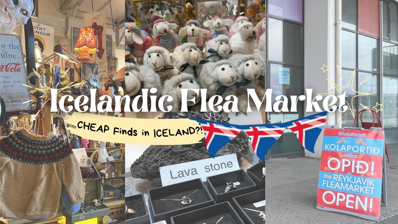 Exploring Iceland's Largest Flea Market | Kolaportið Reykjavík Vlog