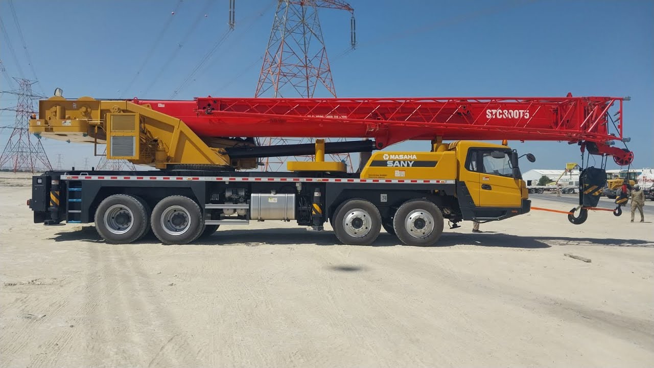 Sany crane 🏗️ STC800T5 Series 