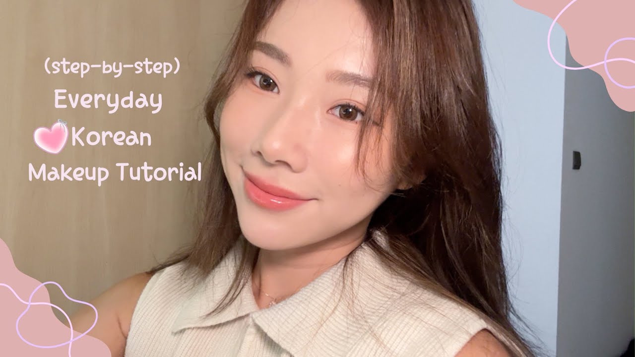 Step by Step Everyday Korean Makeup Tutorial 🇰🇷💜| MONGABONG