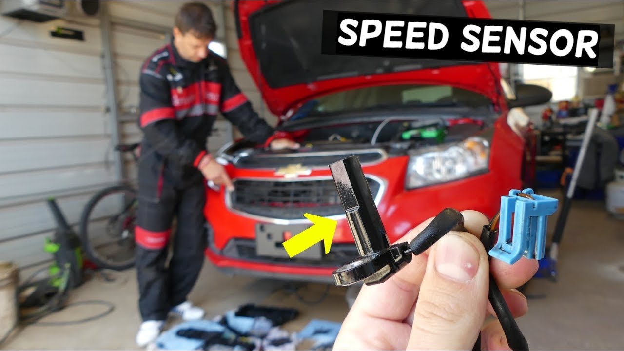 TRANSMISSION OUTPUT SPEED SENSOR LOCATION REPLACEMENT CHEVROLET CRUZE SONIC MALIBU EQUINOX TRAX GMC