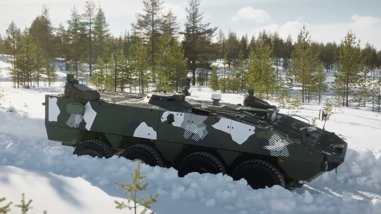 Patria Heavy UGV - Diverse requirements of modern battlefield