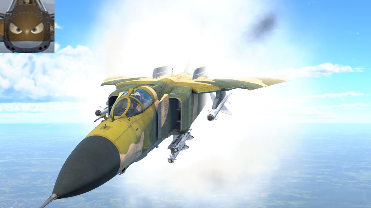 War Thunder SIM - МиГ-23 MLD - Краткий обзор