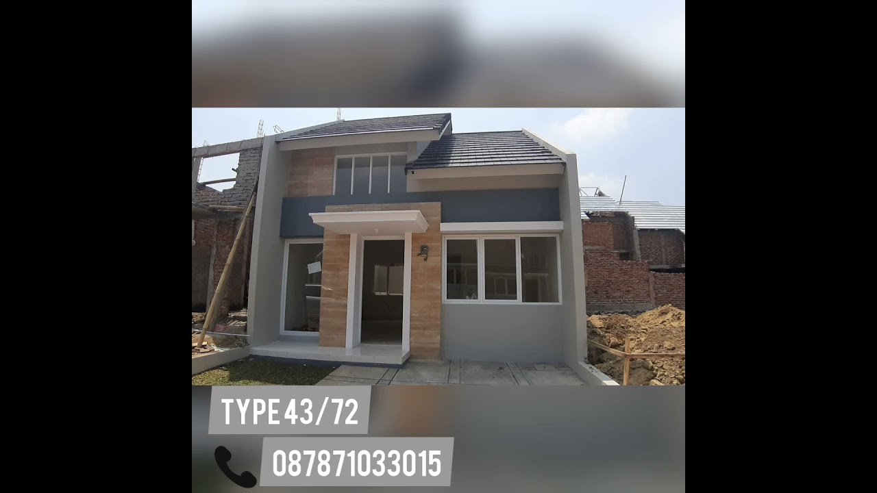 rumah type 43/72 di serpong lagoon #serponglagoon #rumahserpong #rumahtangsel