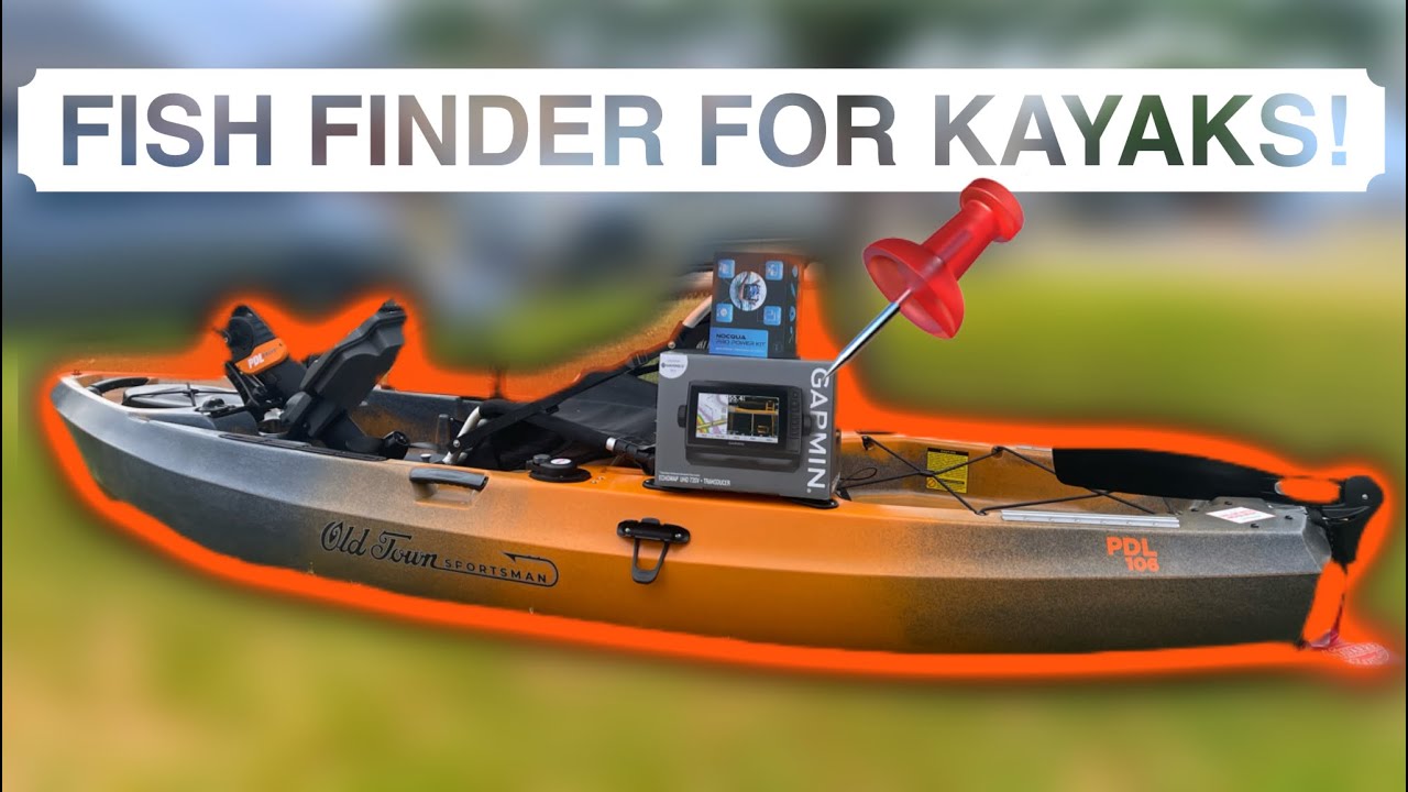 How to Install the Garmin 73 SV Fishfinder! Powered by Nocqua Battery