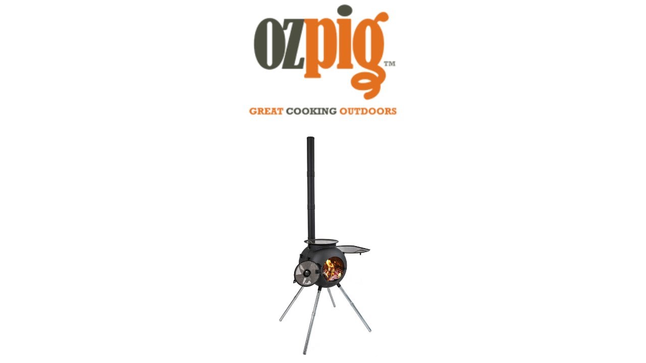 Ozpig BBQ Stove and Outdoor Fireplace