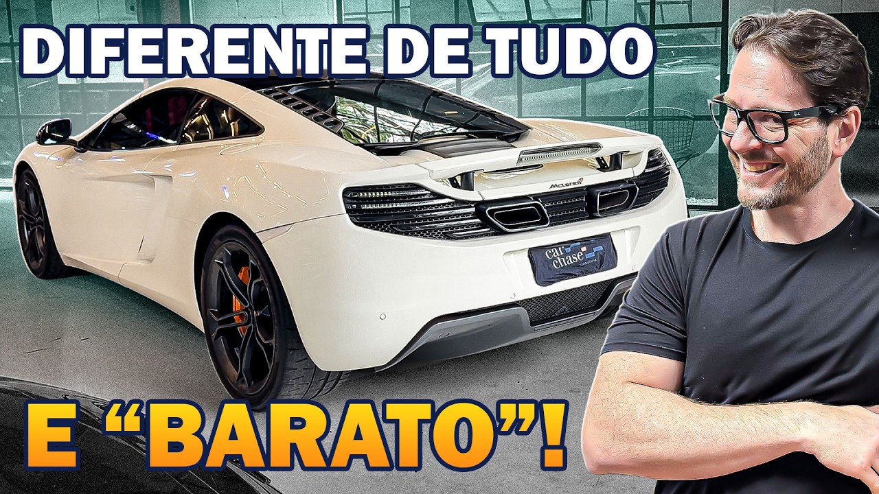 O MCLAREN MP4 12C FEZ FERRARI, PORSCHE E LAMBO PASSAR VERGONHA!!😱