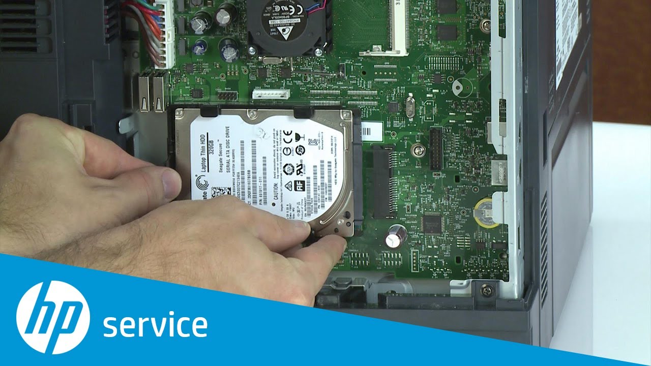 Replace the Hard Disk Drive (HDD) | HP LaserJet Enterprise 500 MFP M525 | HP Support