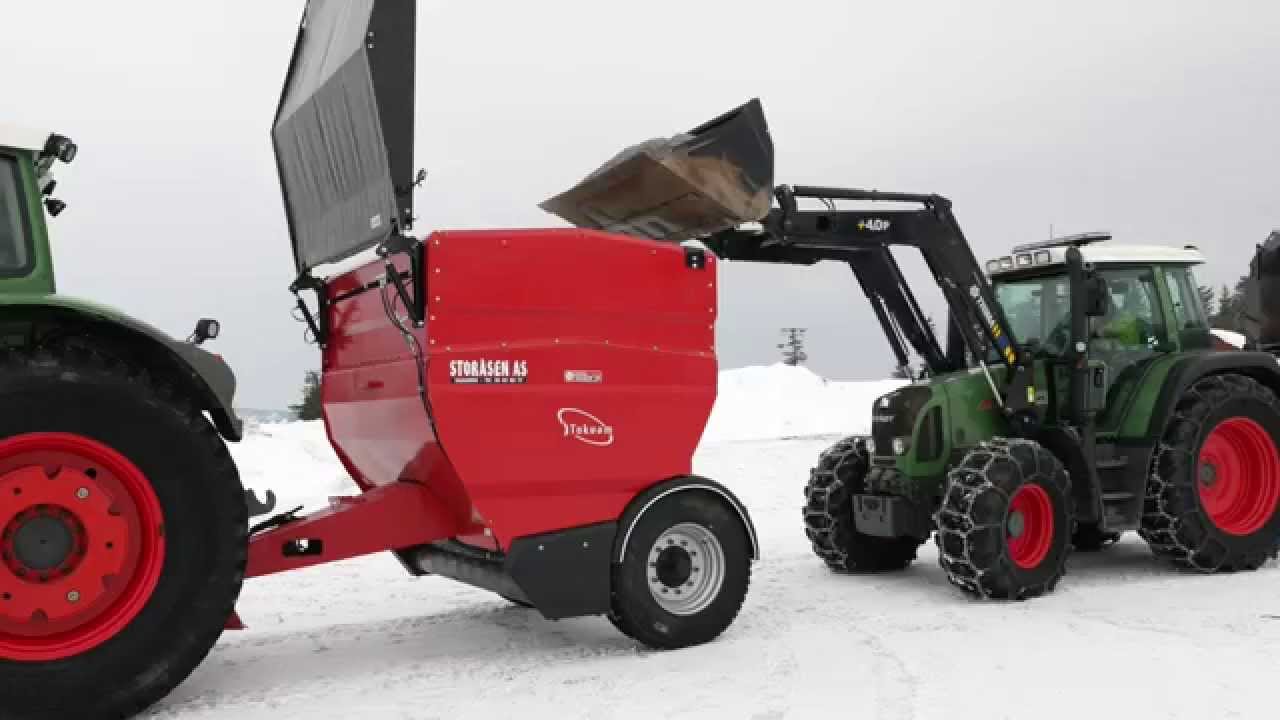 Tokvam SV 8000 Strøvogn | Spridningsvagn | Wheeled spreader