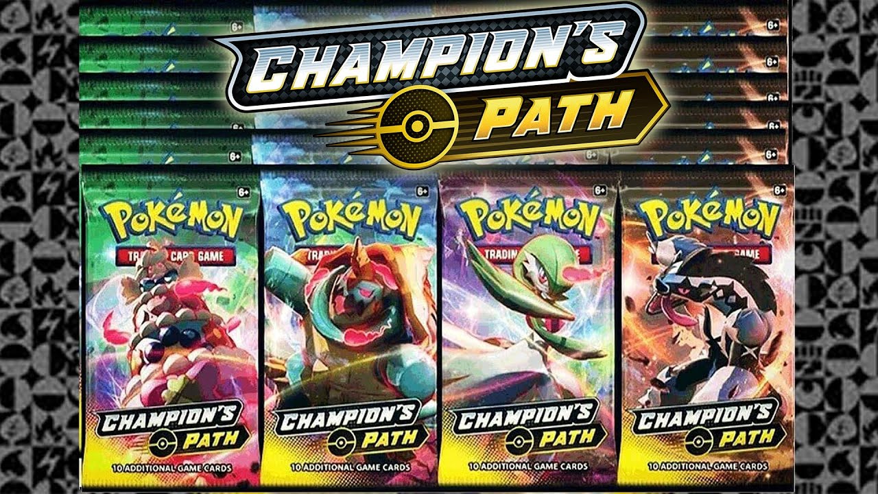 Opening Tons of Champions Path Packs of Pokemon Cards!