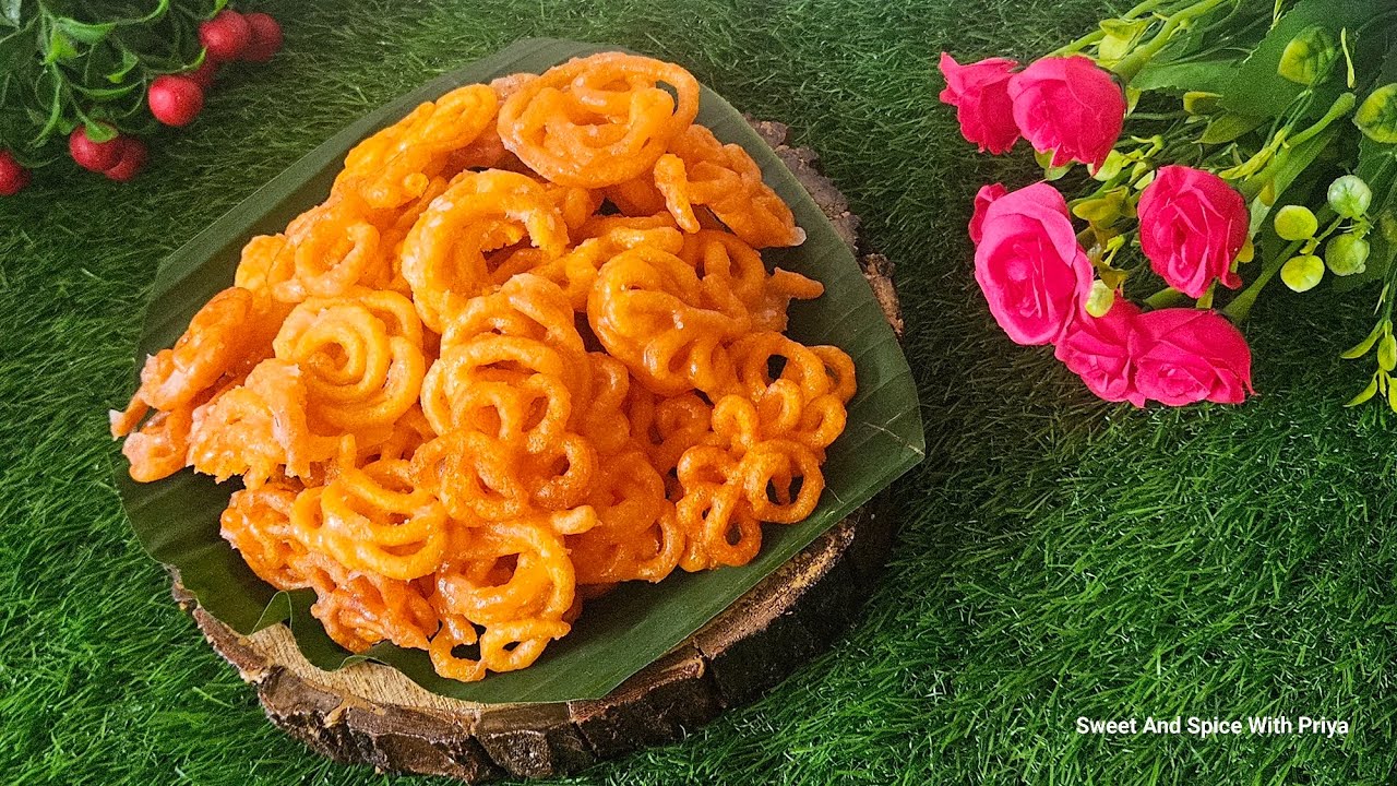 Mini Jangiri Recipe in Tamil | Diwali  Special Sweets Recipe| Homemade Jangiri in Bakery Style||