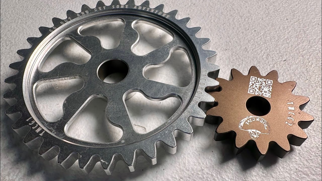 METAL OIL PUMP GEARS FOR 16-23 250 / 350 by TACO MOTO