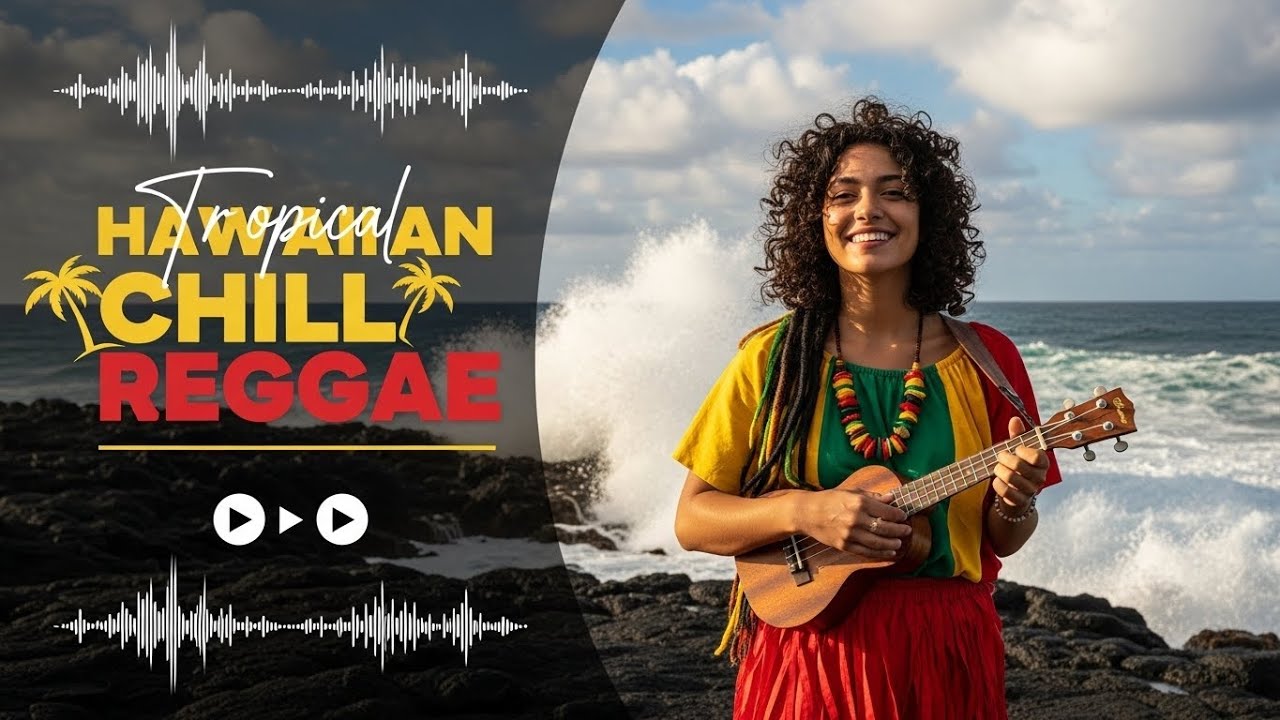 Hawaiian Tropical Chill Reggae 🌴 Summer Relaxation 24/7 Live Music