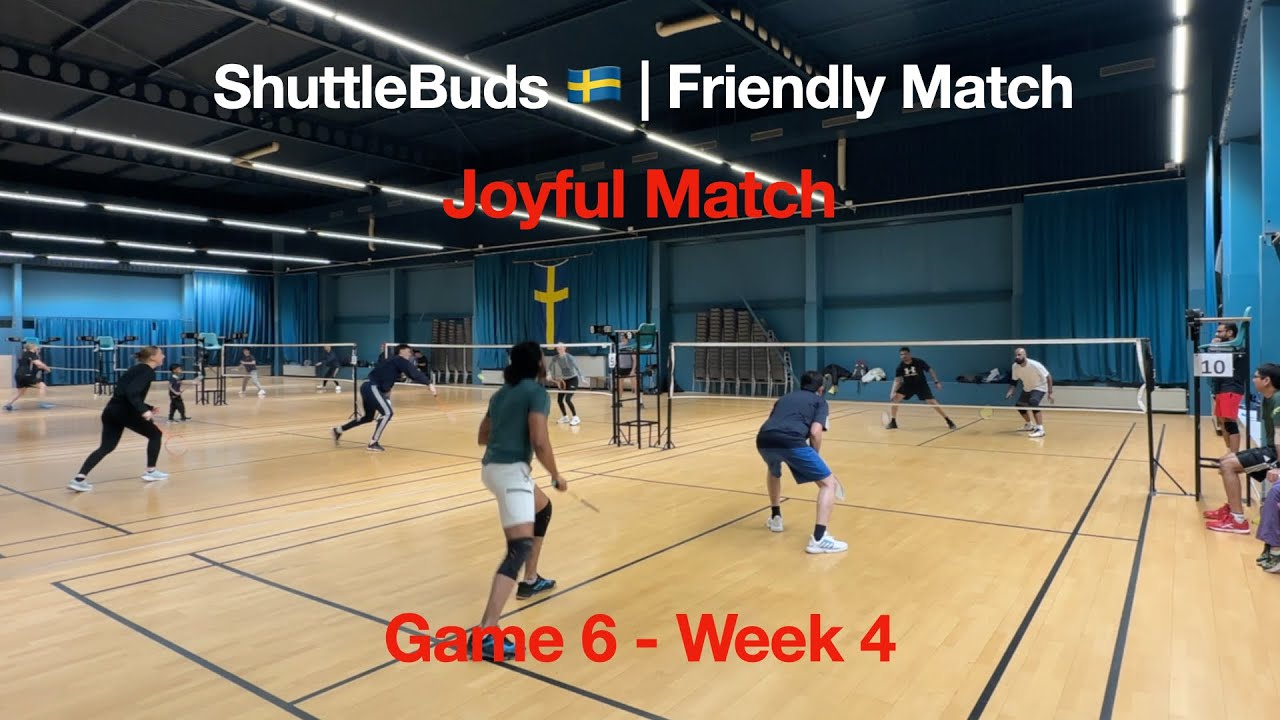 Pure Joy on Court | Fun & Friendly Badminton Match | IndiVibe Sports