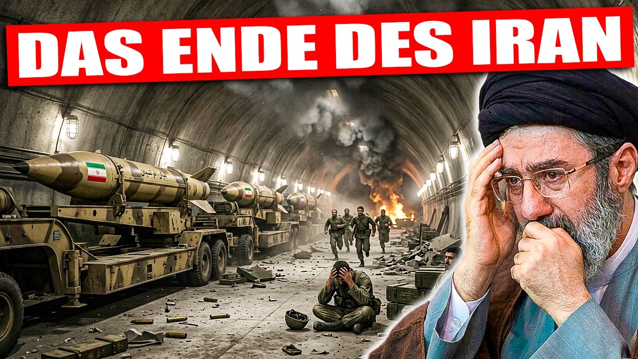 Feuer in Irans längsten Tunnelanlagen – 250.000 Soldaten könnten eingeschlossen sein