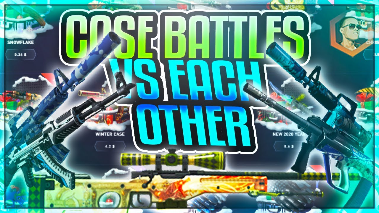 WE GO AGAINST EACH OTHER IN CASE BATTLES! DatDrop Sponsor!