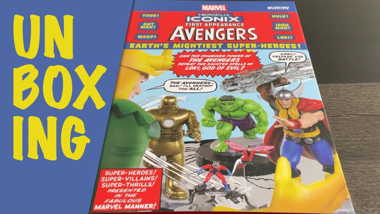 UNBOXING: ICONIX AVENGERS