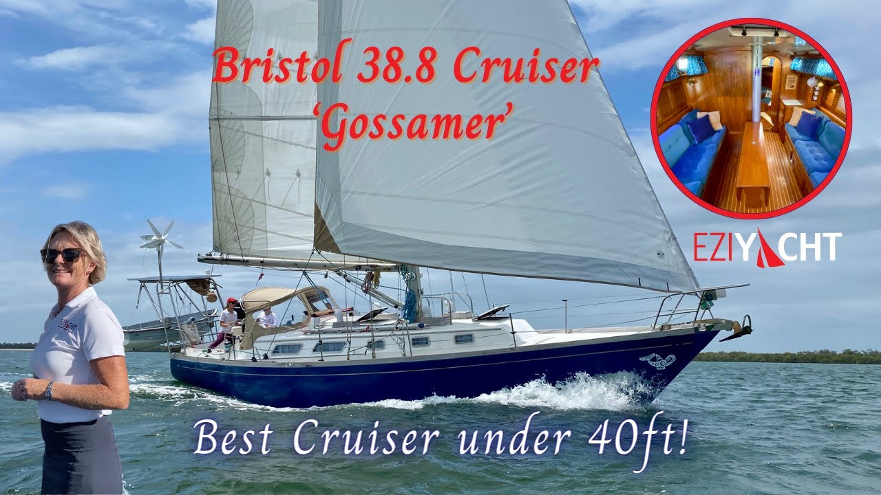 Экскурсия на яхте Bristol 38.8 «Gossamer» Теда Худа под парусом и на лодке.