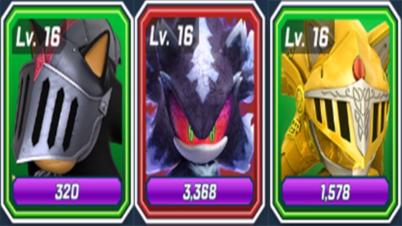 Sonic Forces I Failed to Push to 5.3K Trophies with: Sir Lancelot vs Mephiles the Dark vs Excalibur