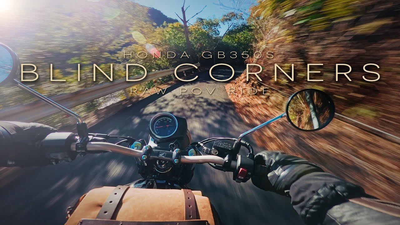 Blind Corners : Honda GB350s RAW POV RIDE