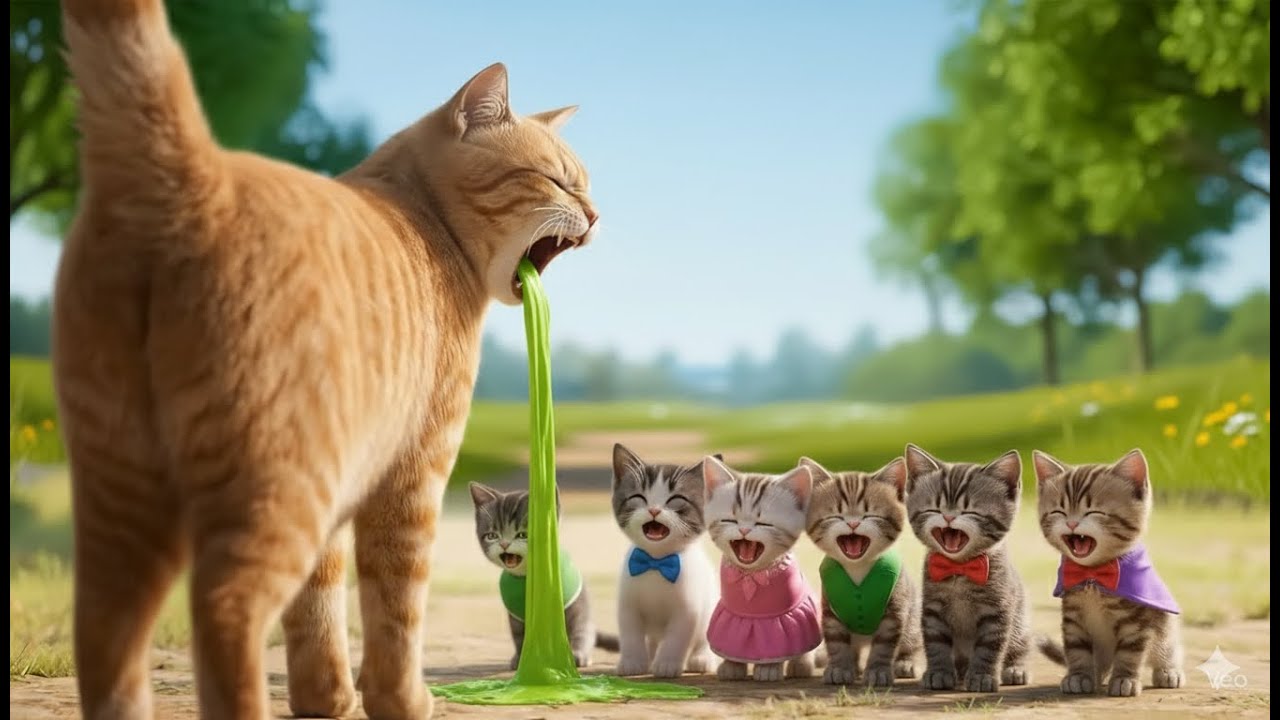 Cozy Cat Story &mdash; From Fields to Home: Kitten&rsquo;s Sweet Journey with Mom 🌾