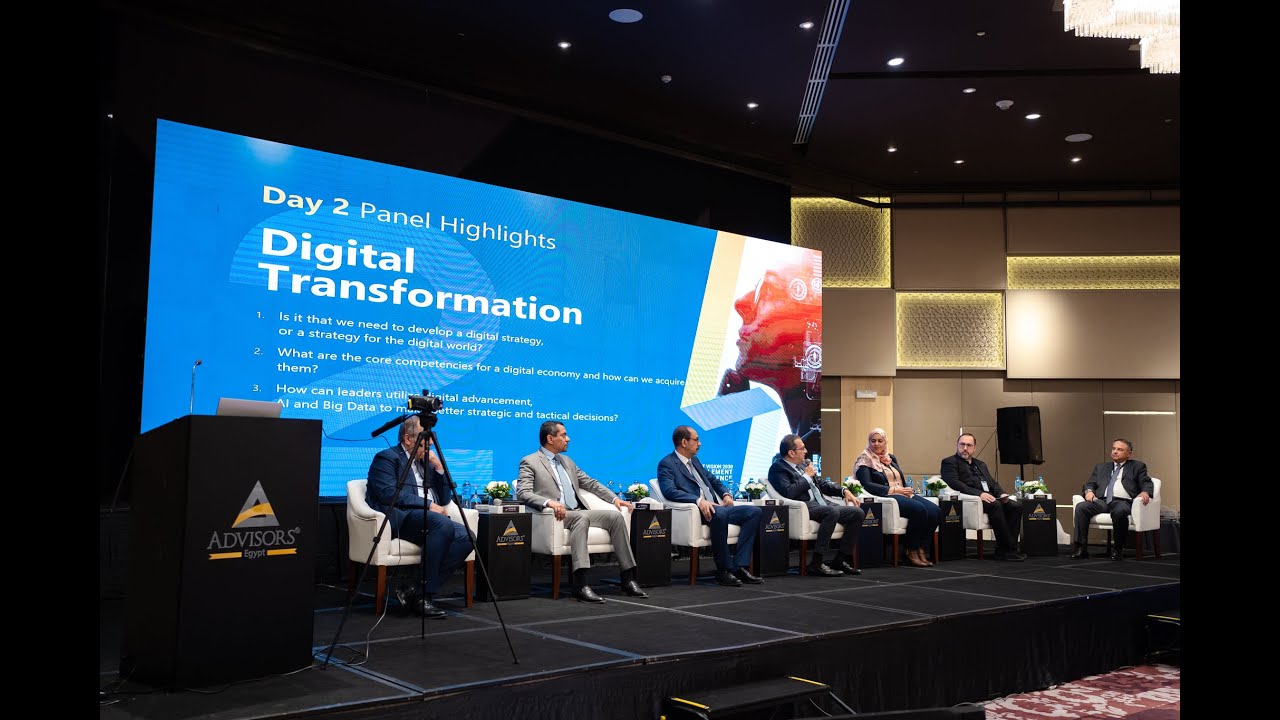 Egypt Vision 2030 Enablement Conference - Panel  2 - Digital Transformation