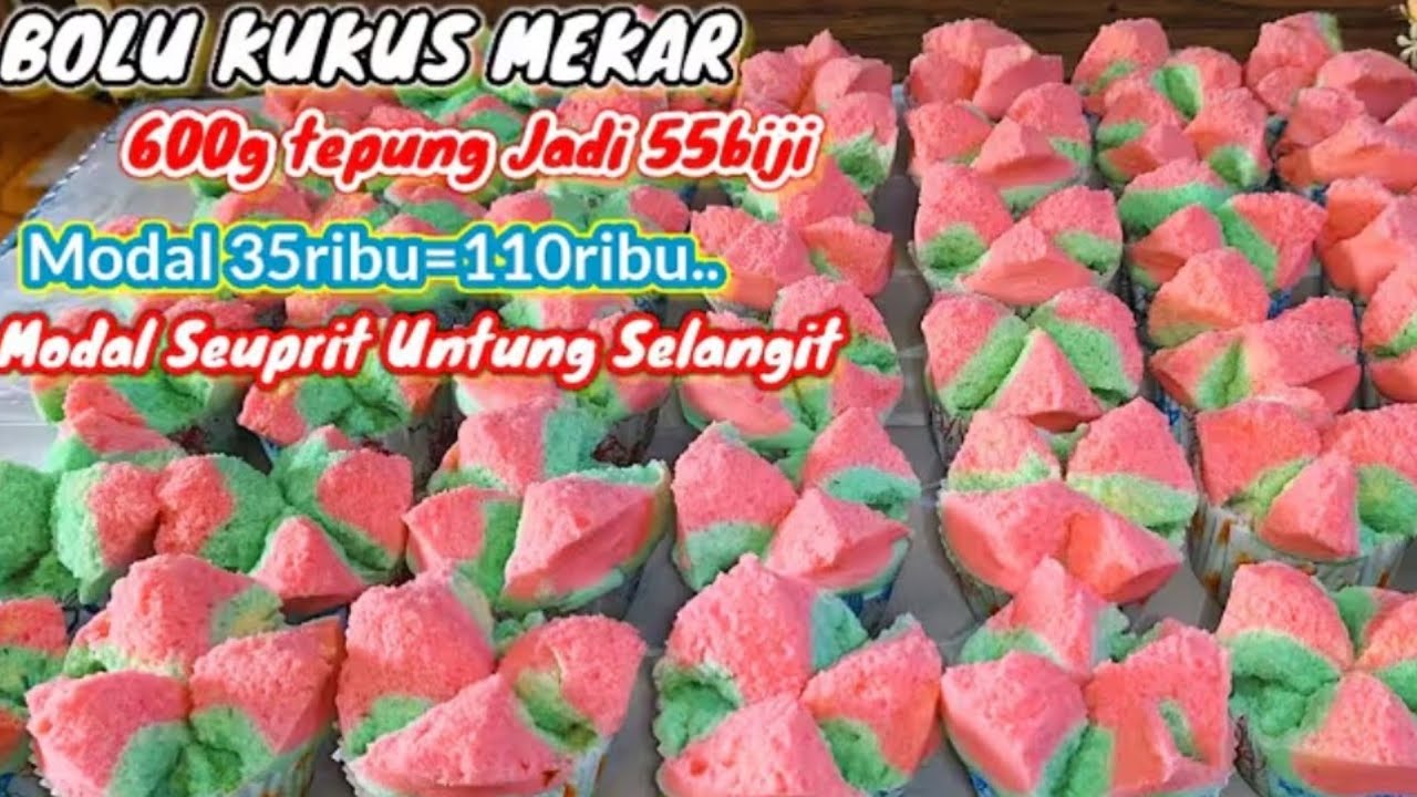 Jual 1000an Jadi Ladang Cuan !! BOLU KUKUS MEKAR SEMPURNA ANTI GAGAL COCOK UNTUK JUALAN