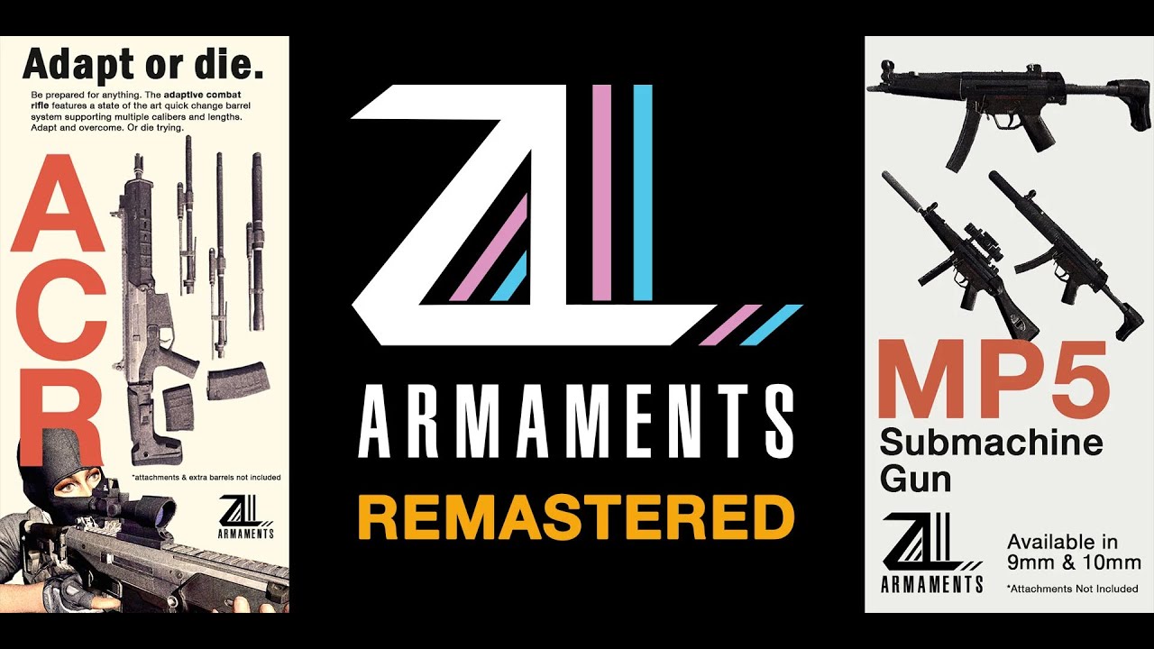 New Vegas ZL Armaments  All-Weapons Showcase - Reset the weapon pack from 10 years ago
