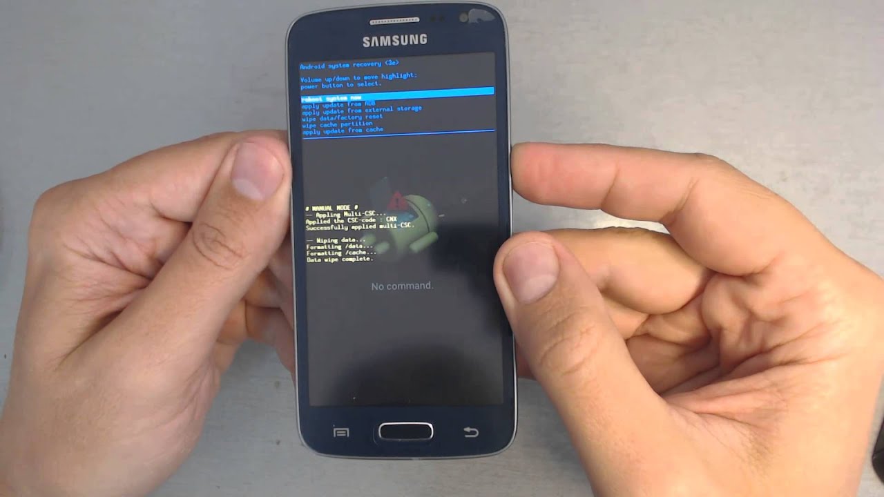 Samsung Galaxy Express 2 G3815 hard reset