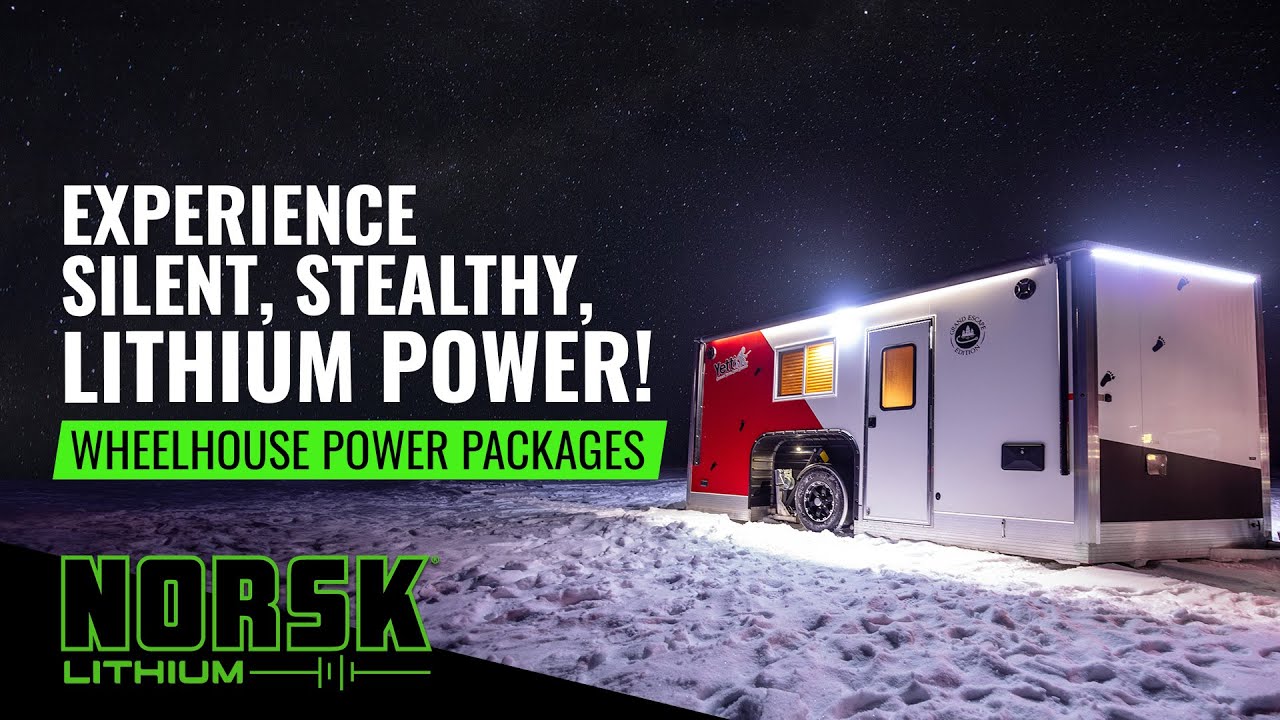 Upgrade Your Ice House with Silent Power from Norsk Lithium