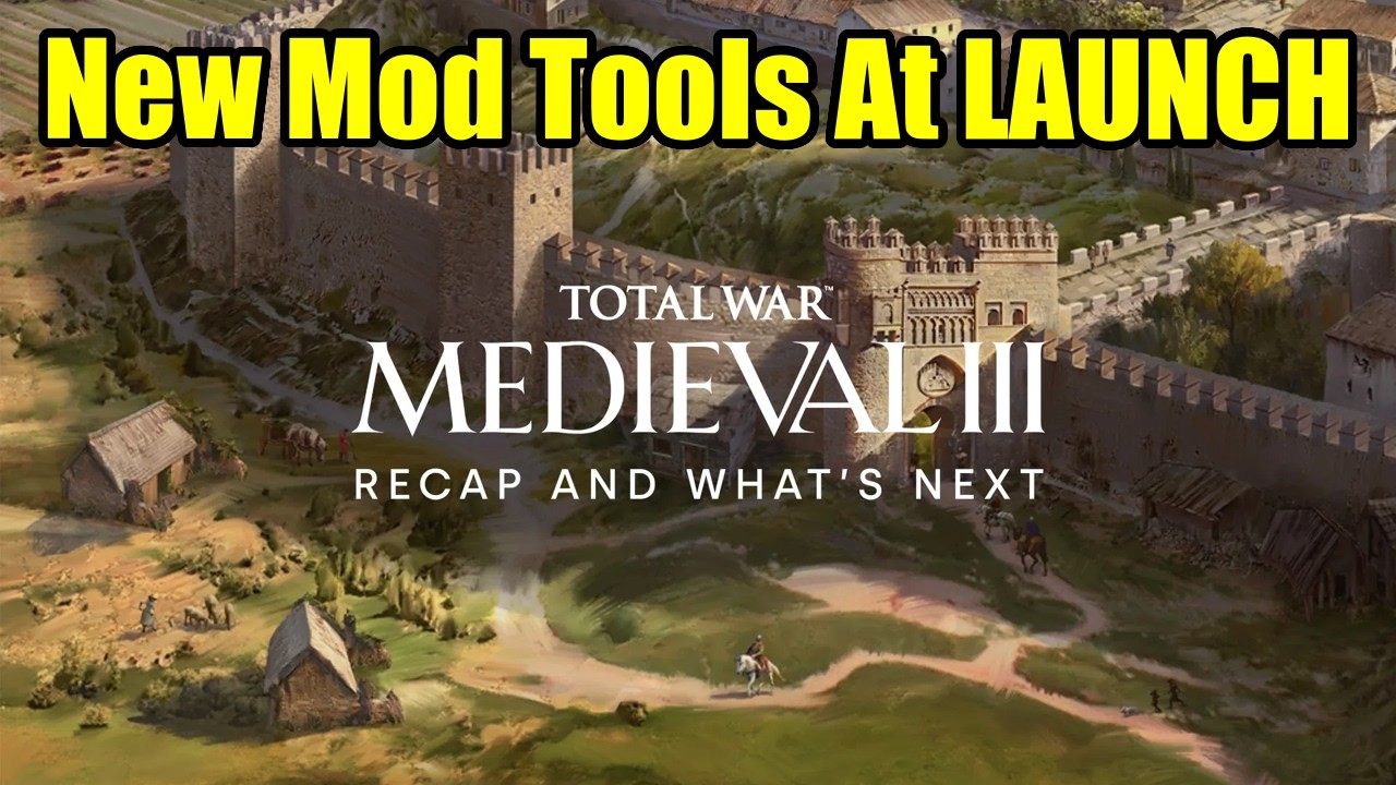 NEWS - NEW Mod Tool From LAUNCH & More - What's Next - Total War: MEDIEVAL III