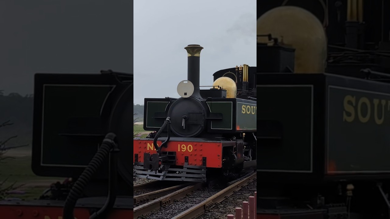 This Steam Loco, 'Lyd' was built in the 21st Century!!! #train #railway #steamengine