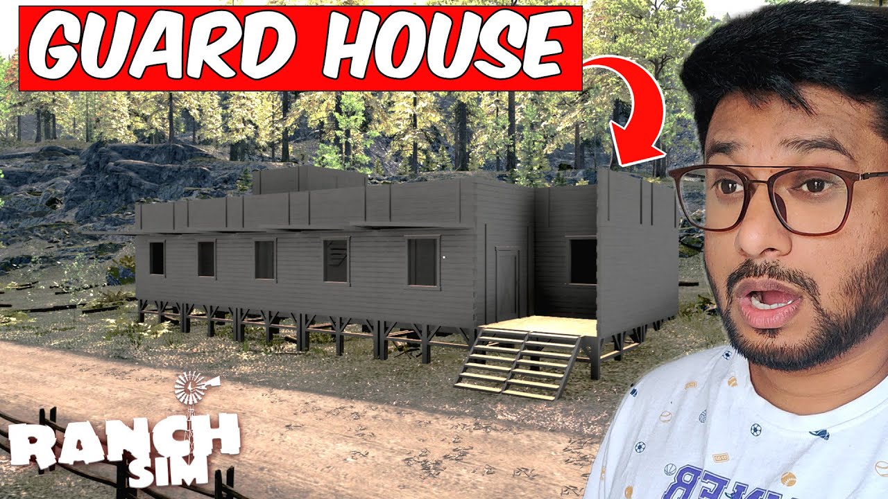 WE MAKE NEW GUARD HOUSE 🤯 IN RANCH SIMULATOR S2 #42