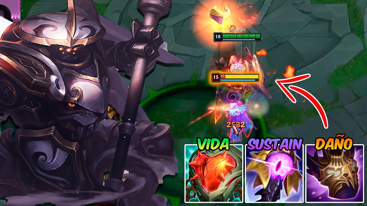 La Build Secreta de Jax IMORTAL . . .  6000 de vida y daño absurdo 💀