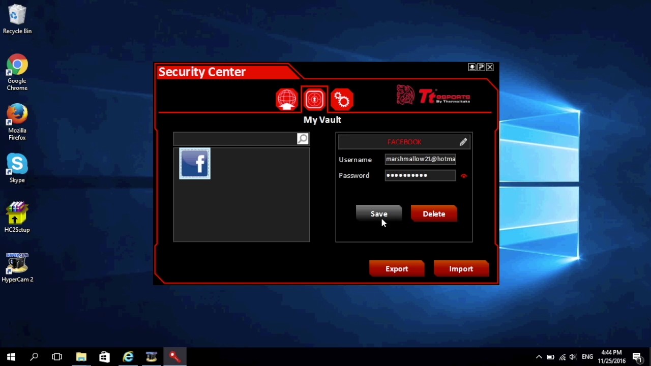 TteSPORTS Black FP Gaming Mouse with Fingerprint Security (Software Tutorial)