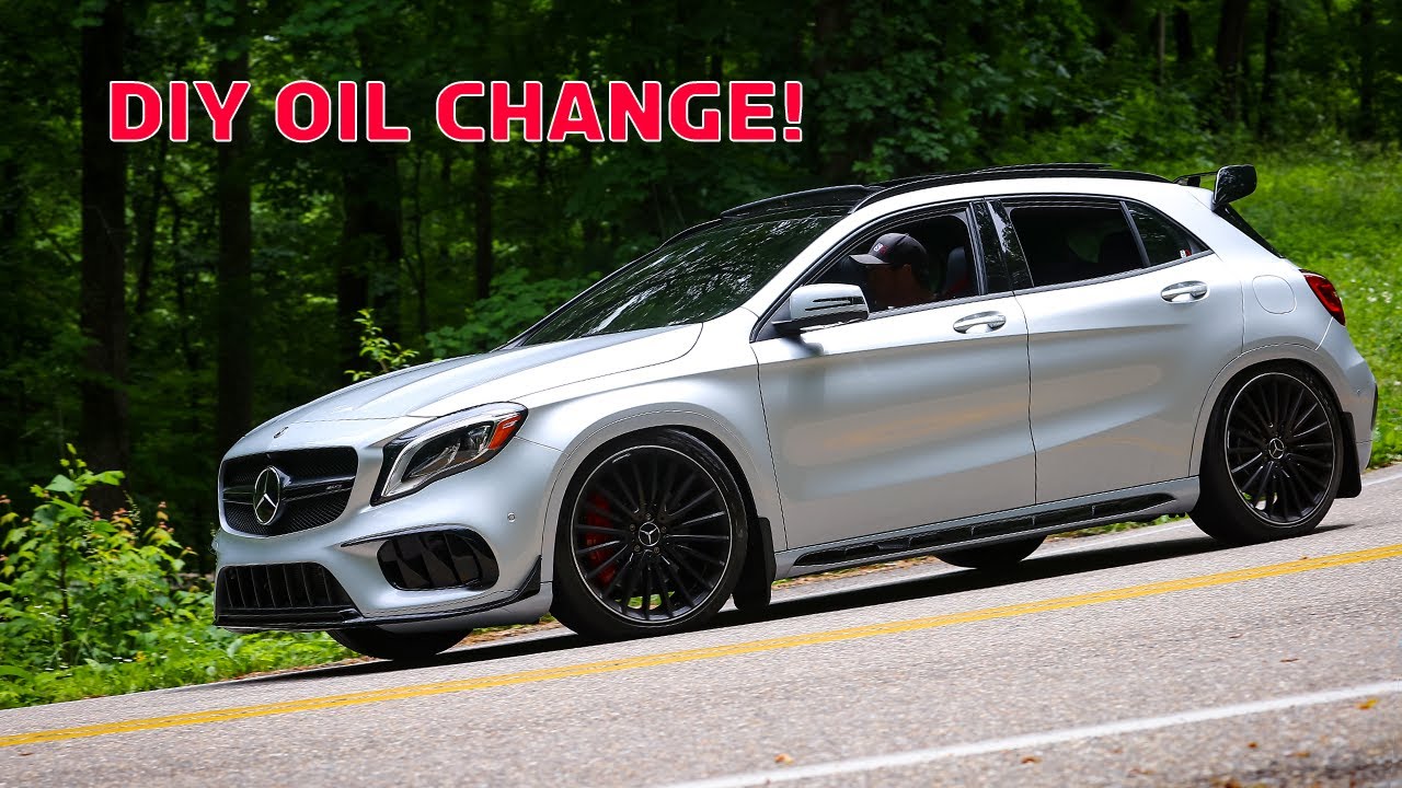 How to Change the Oil on a 2019 Mercedes GLA45 AMG + Service Reset