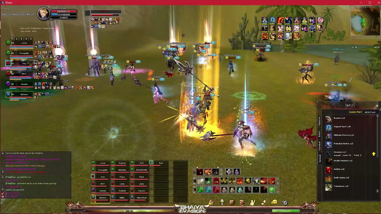 Shaiya Evasion | Mage PvP 80
