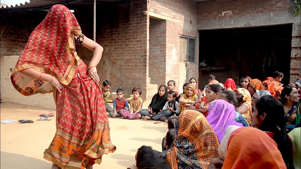 सुपर क्लासिकल ठुमका डांस।कांसे कौ बेला खनकौ री।पर खनकौ आदी राति।देहाती नांच गीत गांना