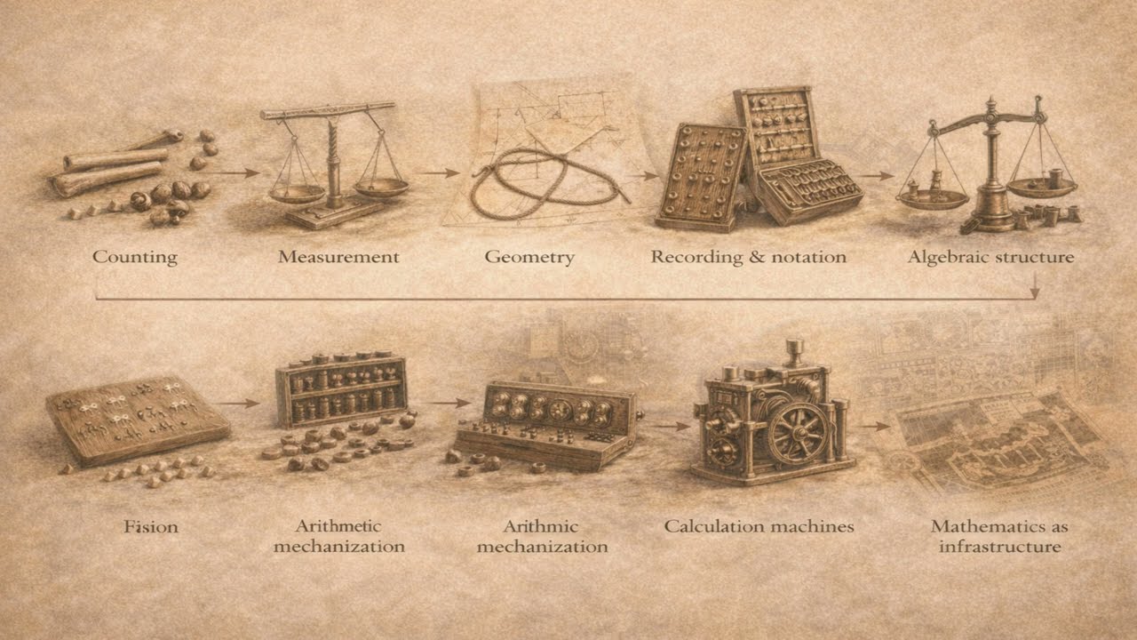 🔴 🌌The evolution of Mathematics🌌 🔮