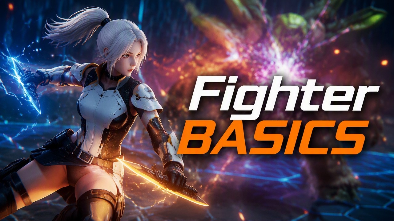 [PSO2NGS] Azure's Intro into Fighter : Exploring The Basics