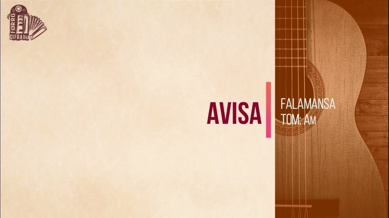 AVISA | FALAMANSA | Bai&atilde;o