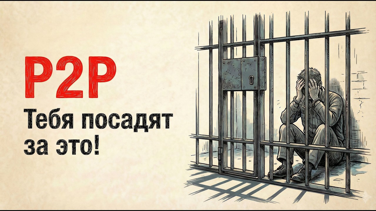 2026 P2P: тебя посадят за это!
